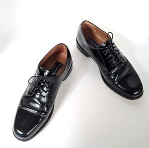 Bostonian Leather Cap Toe Men's Dress Shoe Black